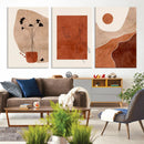 Boho Sunset Mountain Canvas Print, Modern Boho Sunset by MyGreatCanvas | Canvas Wall Art Prints | Photo Prints & Wall Decor