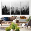 Fogy Forest Canvas Wall Art Print - Mountain Wall Art with by MyGreatCanvas | Canvas Wall Art Prints | Photo Prints & Wall Decor