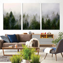 Forest Wall Art Canvas Print | Foggy Forest Wall Art | Pine by MyGreatCanvas | Canvas Wall Art Prints | Photo Prints & Wall Decor