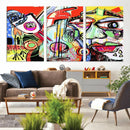 Picasso Style Art Abstract Canvas Wall Art Print , Colorful by MyGreatCanvas | Canvas Wall Art Prints | Photo Prints & Wall Decor