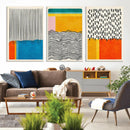 Canvas Print Wall Art Abstract Illustrs Art Boho, Framed