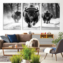 Buffalo Wall Art Canvas Print, Bison Family Wall Art Canvas by MyGreatCanvas | Canvas Wall Art Prints | Photo Prints & Wall Decor