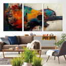 Abstract Guitar Wall Art Canvas | Vibrant Music-Inspired Art by MyGreatCanvas | Canvas Wall Art Prints | Photo Prints & Wall Decor