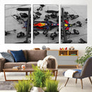 RedBull Formula 1 Canvas Wall Art Print