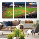 Angel Stadium Aerial Canvas Print – Los Angeles Angels