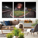 Fireworks at Angel Stadium – Los Angeles Angels Canvas