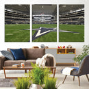 Dallas Cowboys Football Team Print - Arlington AT&T Stadium by MyGreatCanvas | Canvas Wall Art Prints | Photo Prints & Wall Decor