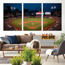 St. Louis Cardinals Baseball Team Print - Busch Stadium Wall by MyGreatCanvas | Canvas Wall Art Prints | Photo Prints & Wall Decor