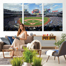 New York Mets Baseball Team Print - Citi Field Stadium Wall