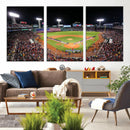 Fenway Park Wall Art Canvas Print | Large Baseball Stadium