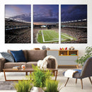 New England Patriots Football Team Print - Foxborough by MyGreatCanvas | Canvas Wall Art Prints | Photo Prints & Wall Decor