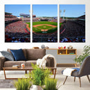 Cincinnati Reds Baseball Canvas Print - American Ball