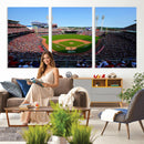 Cincinnati Reds Baseball Canvas Print - American Ball