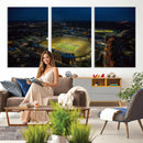 Michigan Wolverines Football Team Print - Michigan Stadium