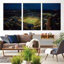 Michigan Wolverines Football Team Print - Michigan Stadium