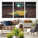 TD Garden Basketball Canvas Wall Art - Boston Celtics Live by MyGreatCanvas | Canvas Wall Art Prints | Photo Prints & Wall Decor