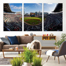 Truist Park Stadium Canvas Wall Art - Atlanta Braves Game