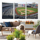 New York Yankees Baseball Team Print - Yankee Stadium Wall