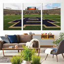Football Stadium Wall Art – Framed Sports Field Canvas by MyGreatCanvas | Canvas Wall Art Prints | Photo Prints & Wall Decor