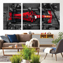 Ferrari Pit Stop Canvas Wall Art – Precision and Speed