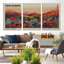 Framed Yayoi Kusama 1986 Wall Art Print – Japanese Wall Art