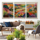 Framed Yayoi Kusama 1986 Wall Art Print – Japanese Wall Art
