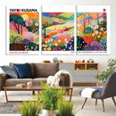 Framed Yayoi Kusama 1986 Wall Art Print – Japanese Wall Art