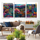 Framed Yayoi Kusama 1986 Wall Art Print – Japanese Wall Art