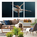 Ballet Dancer Wall Art – Framed Graceful Pose Canvas by MyGreatCanvas | Canvas Wall Art Prints | Photo Prints & Wall Decor