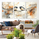 Beautiful Birds Wall Art – Framed Watercolor Branch Canvas by MyGreatCanvas | Canvas Wall Art Prints | Photo Prints & Wall Decor