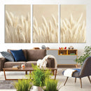 Grass Wall Art Print - Elegant Neutral Decor for Living