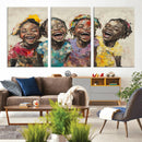 Shai Yossef style Joyful Childhood Canvas Wall Art - by MyGreatCanvas | Canvas Wall Art Prints | Photo Prints & Wall Decor
