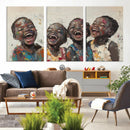 Shai Yossef Print - Joyful Childhood Canvas Wall Art -