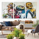 Shai Yossef Style Canvas Art - Joyful African Black Kids