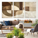 Wabi Sabi Geometric Wall Art | Abstract Modern Minimalist
