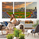 Chicago Wrigley Field Wall Art Canvas Print – Iconic