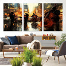 Jazz Wall Art Canvas Print – Colorful Musical Instrument