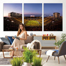 Iowa Hawkeyes Kinnick Stadium Wall Art Canvas Print, Framed