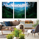 Tropical Jungle Wall Art Canvas Print – Framed Lush Valley by MyGreatCanvas | Canvas Wall Art Prints | Photo Prints & Wall Decor