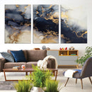 Black Marble Wall Art Canvas Print – Framed Abstract Gold by MyGreatCanvas | Canvas Wall Art Prints | Photo Prints & Wall Decor