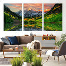 Maroon Bells Lake Wall Art Canvas Print – Framed Majestic by MyGreatCanvas | Canvas Wall Art Prints | Photo Prints & Wall Decor