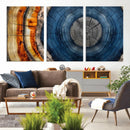 Abstract Tree Rings Wall Art Canvas Print – Modern Wood by MyGreatCanvas | Canvas Wall Art Prints | Photo Prints & Wall Decor