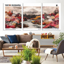 Yayoi Kusama Wall Art Canvas Print – Framed Large Abstract