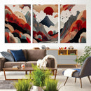 Abstract Mountain Wall Art Canvas Print – Vibrant Stylized by MyGreatCanvas | Canvas Wall Art Prints | Photo Prints & Wall Decor