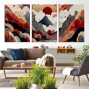 Abstract Mountain Wall Art – Framed Vibrant Landscape Canvas by MyGreatCanvas | Canvas Wall Art Prints | Photo Prints & Wall Decor