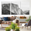 El Capitan Wall Art Canvas Print – Framed Yosemite Cliff