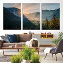 Yosemite Valley Wall Art Canvas Print – Framed Mountain