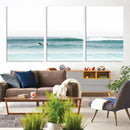 Surfing Wall Art Canvas Print – Framed Ocean Waves