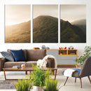 Mountain Wall Art – Framed Sunset Landscape Canvas Artwork, by MyGreatCanvas | Canvas Wall Art Prints | Photo Prints & Wall Decor