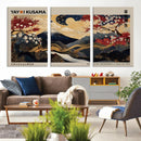 Modern Japanese Wall Art Canvas Print – Framed Abstract by MyGreatCanvas | Canvas Wall Art Prints | Photo Prints & Wall Decor